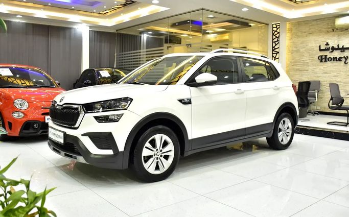 مستعملة Skoda Kushaq, 1.0 l, 2023 في في الشارقة من Honey Jidosha Used Cars Tr.، اللون أبيض. مواصفات الخليج | AUTO.AE | إعلان #272972