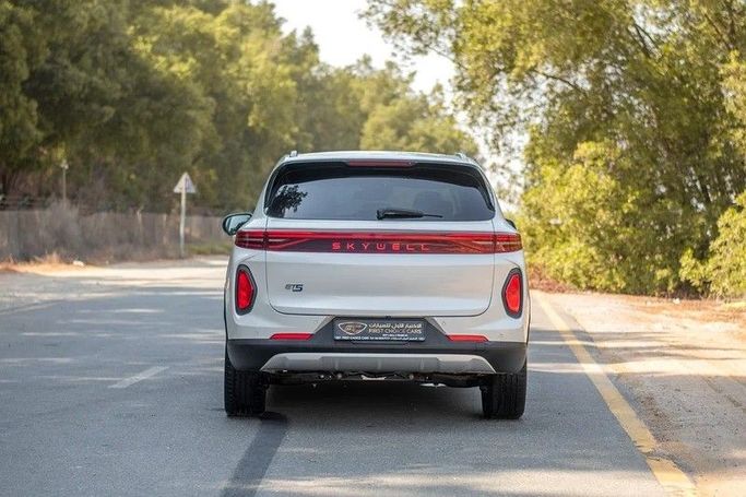 Used Skywell ET5, 2023 in Sharjah by First Choice Cars, White color. GCC Specs | AUTO.AE