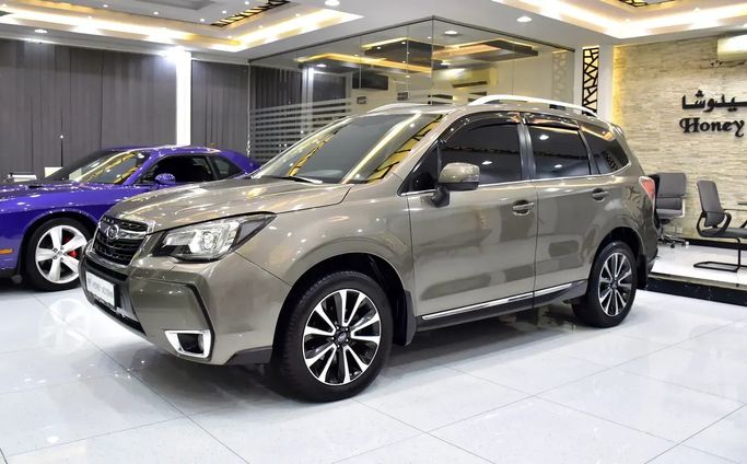 مستعملة Subaru Forester عملية فيس ليفت IV 2, 2.0 l, 2018 في في الشارقة من Honey Jidosha Used Cars Tr.، اللون بني. مواصفات الخليج | AUTO.AE | إعلان #272970