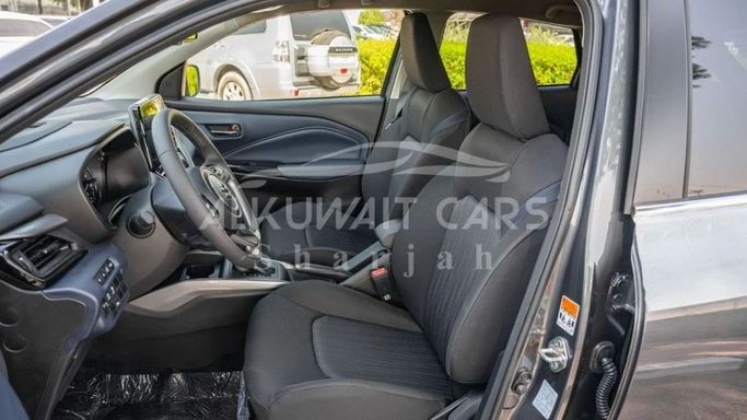 New Suzuki Baleno III, 1.5 l, 2023 in Sharjah by Nour Alnukhba Motors, Grey color. GCC Specs | AUTO.AE