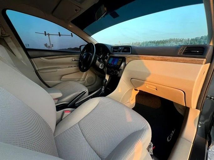 Used Suzuki Ciaz I Facelift, 1.5 l, 2024 in Sharjah by Al Rukin Al Saudi, Grey color. GCC Specs | AUTO.AE