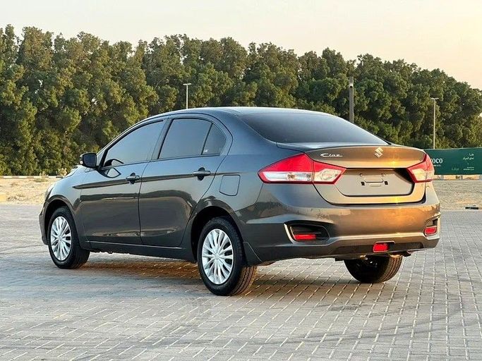 Used Suzuki Ciaz I Facelift, 1.5 l, 2024 in Sharjah by Al Rukin Al Saudi, Grey color. GCC Specs | AUTO.AE