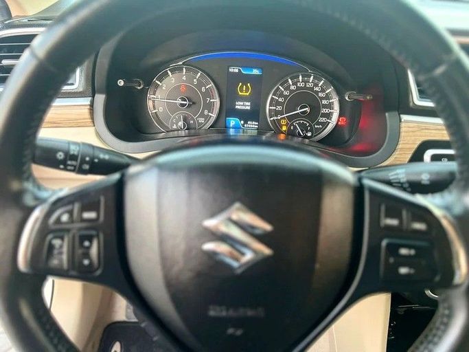 Used Suzuki Ciaz I Facelift, 1.5 l, 2023 in Sharjah by Al Rukin Al Saudi, White color. GCC Specs | AUTO.AE