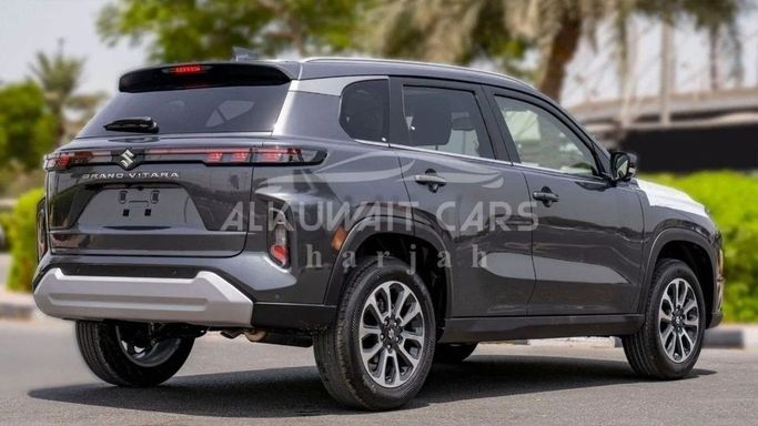New Suzuki Grand Vitara III, 1.5 l, 2025 in Sharjah by Nour Alnukhba Motors, Grey color. GCC Specs | AUTO.AE