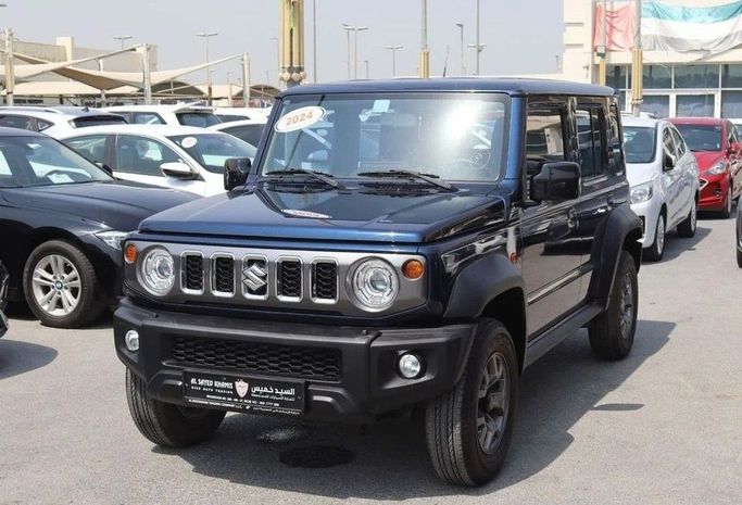 Used Suzuki Jimny IV, 1.5 l, 2024 in Sharjah by Al Sayed Khamis Used Cars, Blue color. GCC Specs | AUTO.AE