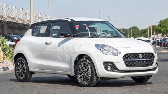 New Suzuki Swift VI, 1.2 l, 2024 in Sharjah by Nour Alnukhba Motors, White color. Other | AUTO.AE