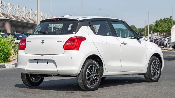 New Suzuki Swift VI, 1.2 l, 2024 in Sharjah by Nour Alnukhba Motors, White color. Other | AUTO.AE
