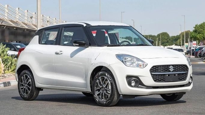 New Suzuki Swift VI, 1.2 l, 2024 in Sharjah by Nour Alnukhba Motors, White color. Other | AUTO.AE