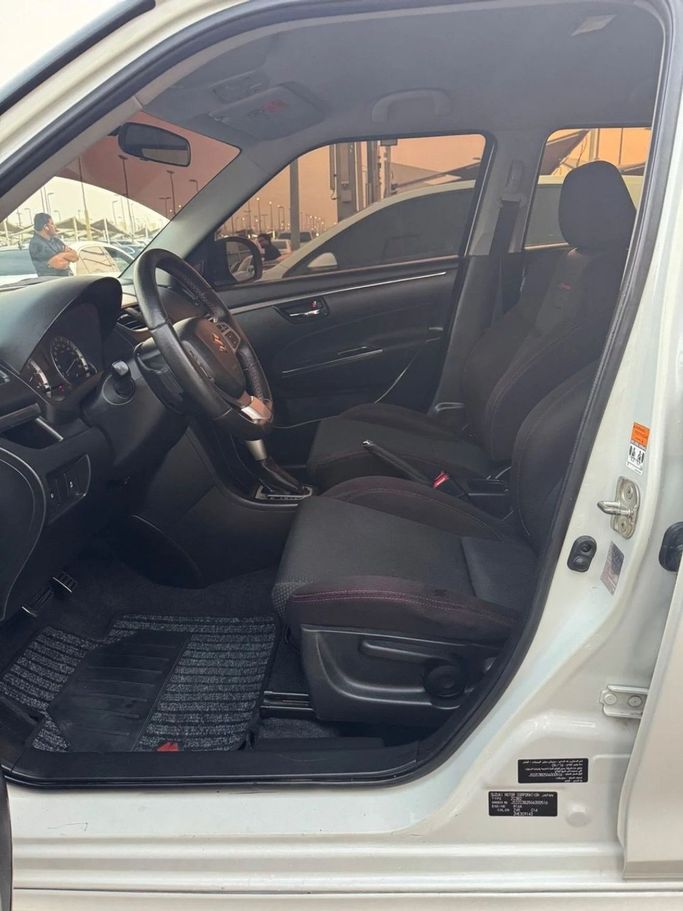 Used Suzuki Swift V, 1.4 l, 2016 in Sharjah by Titanium Used Cars, White color. GCC Specs | AUTO.AE
