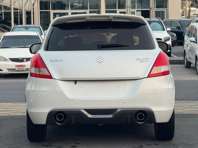Used Suzuki Swift V, 1.4 l, 2016 in Sharjah by Titanium Used Cars, White color. GCC Specs | AUTO.AE