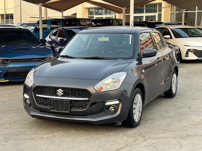 Used Suzuki Swift V Facelift, 1.2 l, 2023 in Sharjah by Darb Al Saada Used cars, Grey color. GCC Specs | AUTO.AE