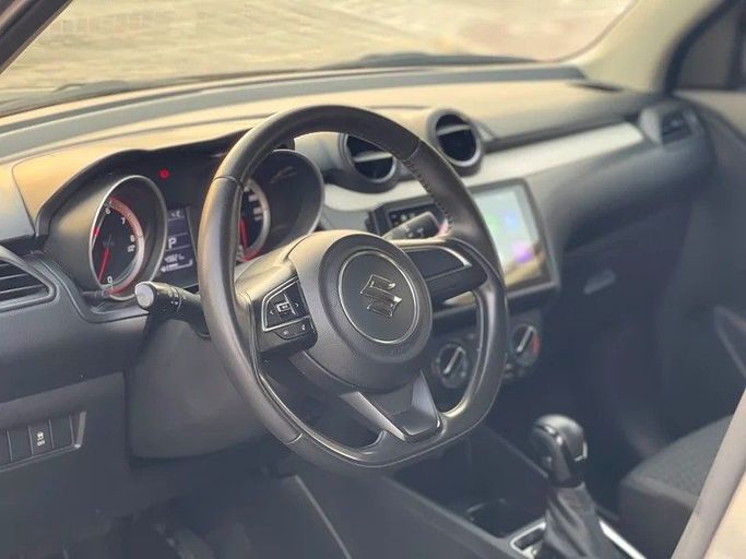 Used Suzuki Swift V Facelift, 1.2 l, 2023 in Sharjah by Darb Al Saada Used cars, Grey color. GCC Specs | AUTO.AE