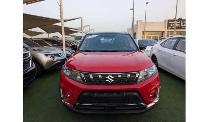 Used Suzuki Vitara II Facelift, 1.6 l, 2020 in Sharjah by Rebou Najd Used Cars, Red color. GCC Specs | AUTO.AE