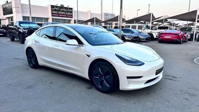 Used Tesla Model 3 Long Range I, 2020 in Sharjah by Imad Younis Almani used Cars, White color. GCC Specs | AUTO.AE