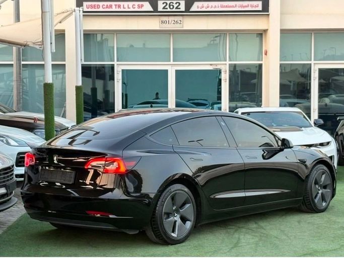 Used Tesla Model 3 Performance I, 2021 in Sharjah by Noor Al Seyoh Used Cars, Black color. GCC Specs | AUTO.AE