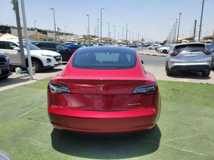 Used Tesla Model 3 Performance I Facelift, 2023 in Sharjah by Tabarak Used Cars, Red color. American Specs | AUTO.AE