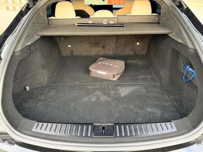 Used Tesla Model S Long Range I Facelift 2, 2023 in Sharjah by Al Ahd Used Cars, Black color. GCC Specs | AUTO.AE