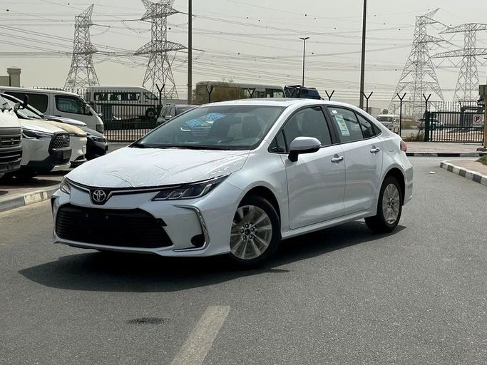 Новый Toyota Corolla Sporty XII (E210), 2.0 л, 2025 в Шардже от Almarid Motors Белый цвет. GCC | AUTO.AE