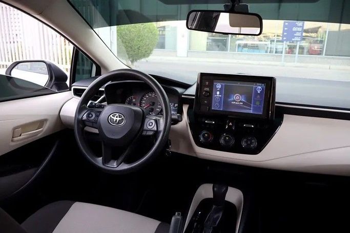 Used Toyota Corolla XII (E210), 1.6 l, 2022 in Sharjah by Al Rukin Al Saudi, White color. GCC Specs | AUTO.AE