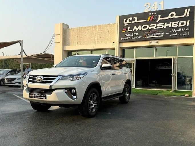 Used Toyota Fortuner II Facelift, 2.7 l, 2020 in Sharjah by Elmorshedi Motors, White color. GCC Specs | AUTO.AE