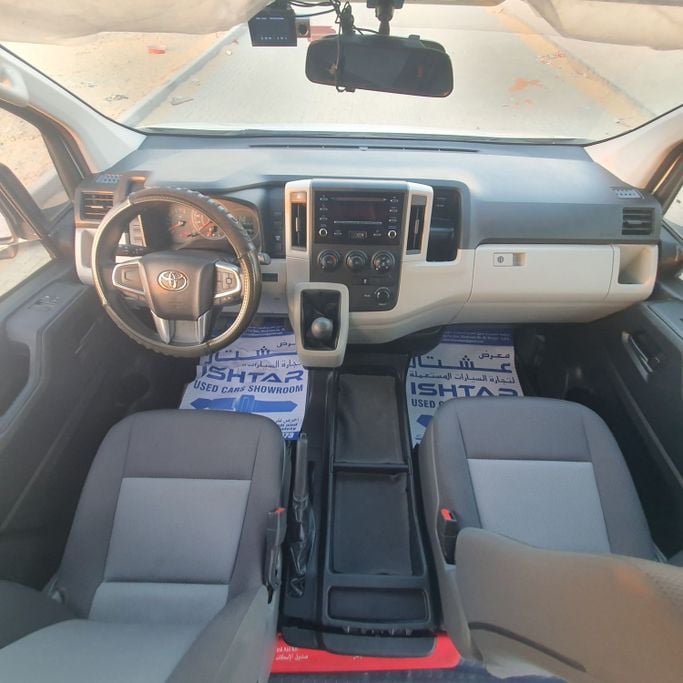 Used Toyota HiAce H300, 3.5 l, 2022 in Sharjah by Ishtar Used Cars, White color. GCC Specs | AUTO.AE