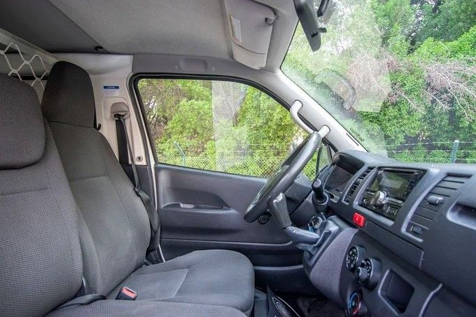 Used Toyota HiAce H200 Facelift, 2.0 l, 2021 in Sharjah by First Choice Cars, White color. GCC Specs | AUTO.AE