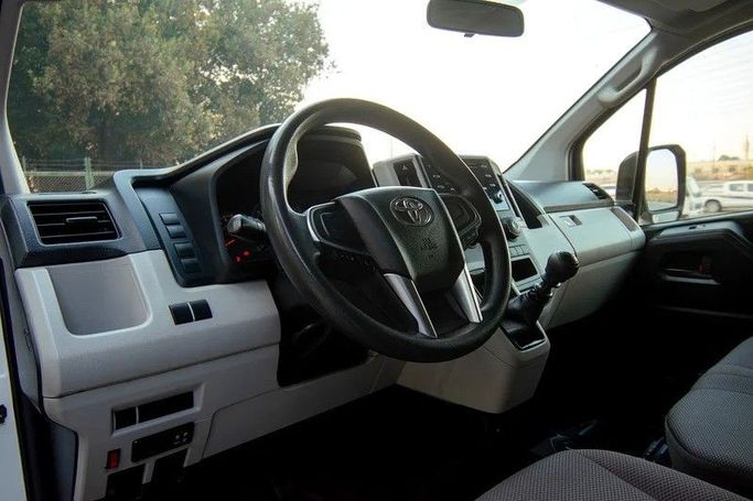Used Toyota HiAce H300, 3.5 l, 2021 in Sharjah by First Choice Cars, White color. GCC Specs | AUTO.AE