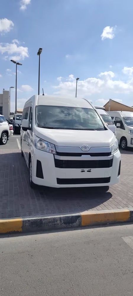 Used ⁦Toyota HiAce H300, 3.5 l, 2023⁩ in UAE, Sharjah by Wafi Used Cars, White color. GCC Specs | AUTO.AE | Listing #280696