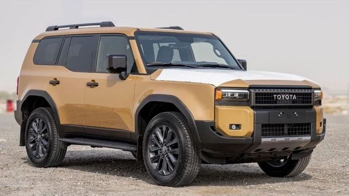 New Toyota Land Cruiser Prado 250 Series, 2.4 l, 2025 in Sharjah by Nour Alnukhba Motors, Golden color. Other | AUTO.AE