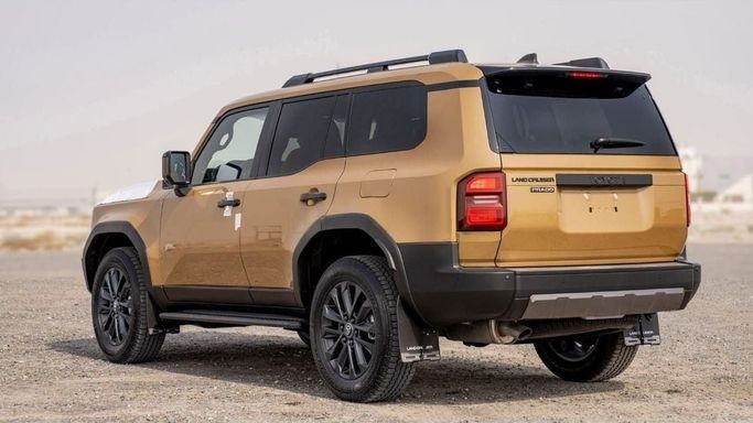 New Toyota Land Cruiser Prado 250 Series, 2.4 l, 2025 in Sharjah by Nour Alnukhba Motors, Golden color. Other | AUTO.AE