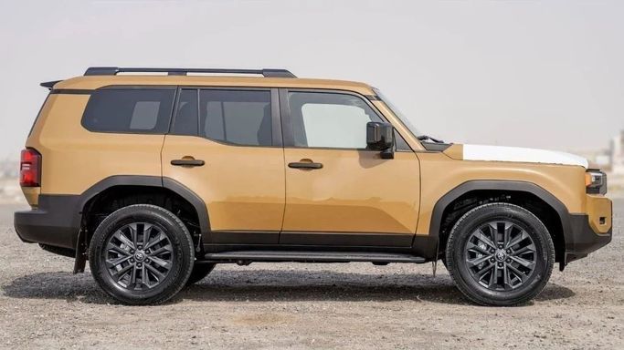 New Toyota Land Cruiser Prado 250 Series, 2.4 l, 2025 in Sharjah by Nour Alnukhba Motors, Golden color. Other | AUTO.AE