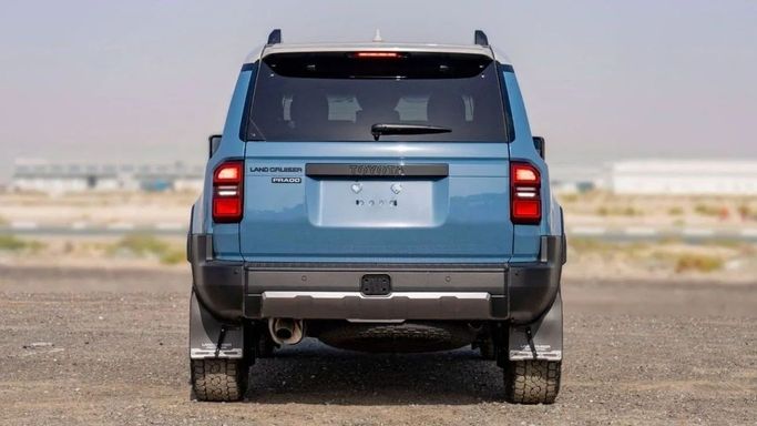 New Toyota Land Cruiser Prado 250 Series, 2.4 l, 2025 in Sharjah by Nour Alnukhba Motors, Light Blue color. Other | AUTO.AE