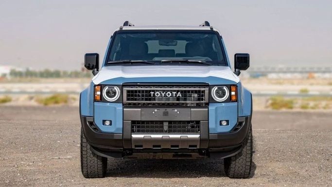 New Toyota Land Cruiser Prado 250 Series, 2.8 l, 2025 in Sharjah by Nour Alnukhba Motors, Blue color. Other | AUTO.AE