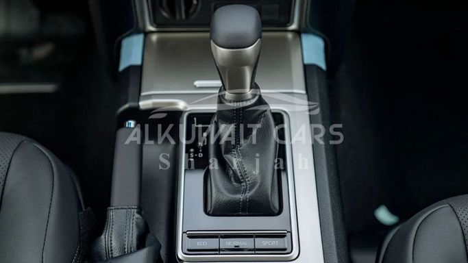 New Toyota Land Cruiser Prado 150 Series Facelift 3, 4.0 l, 2023 in Sharjah by Nour Alnukhba Motors, Grey color. GCC Specs | AUTO.AE