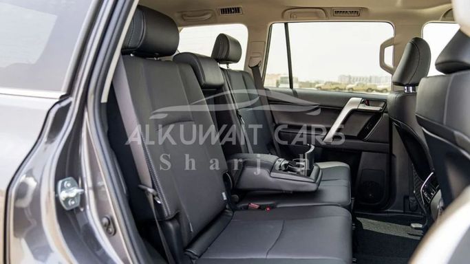 New Toyota Land Cruiser Prado 150 Series Facelift 3, 4.0 l, 2023 in Sharjah by Nour Alnukhba Motors, Grey color. GCC Specs | AUTO.AE
