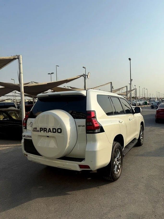 Used Toyota Land Cruiser Prado 150 Series Facelift 2, 4.0 l, 2020 in Sharjah by Elmorshedi Motors, White color. GCC Specs | AUTO.AE