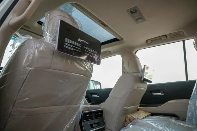 New Toyota Land Cruiser 300 Series, 3.4 l, 2024 in Sharjah by Almarid Motors, White color. GCC Specs | AUTO.AE