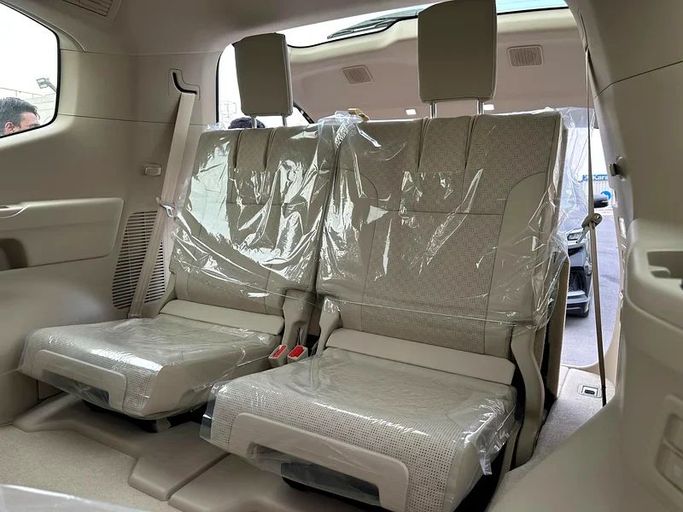 New Toyota Land Cruiser 300 Series, 3.4 l, 2024 in Sharjah by Almarid Motors, White color. GCC Specs | AUTO.AE