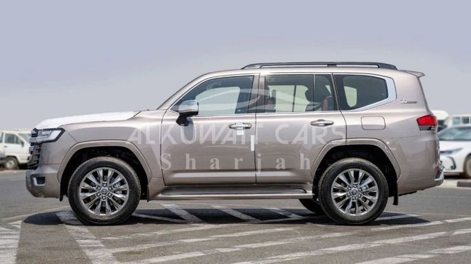 New Toyota Land Cruiser 300 Series, 3.3 l, 2025 in Sharjah by Nour Alnukhba Motors, Beige color. Other | AUTO.AE