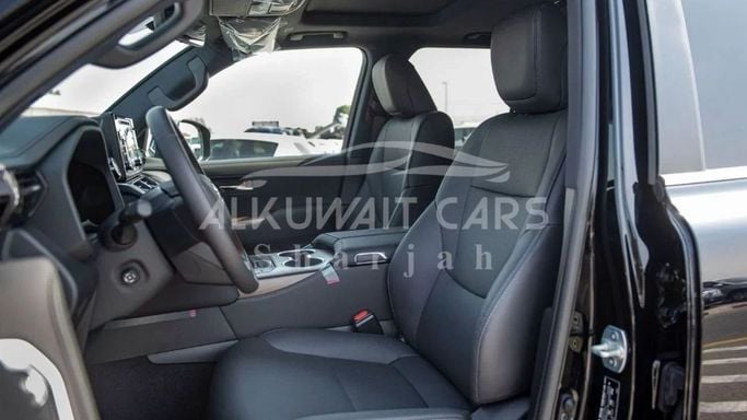 New Toyota Land Cruiser 300 Series, 3.4 l, 2024 in Sharjah by Nour Alnukhba Motors, Black color. GCC Specs | AUTO.AE