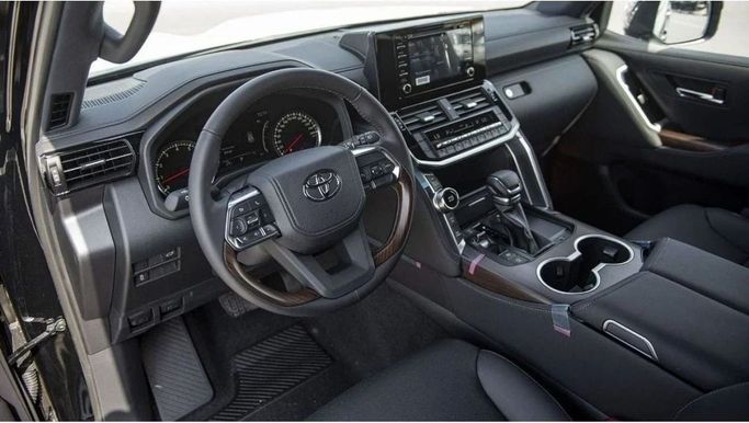 New Toyota Land Cruiser 300 Series, 3.4 l, 2025 in Sharjah by Nour Alnukhba Motors, Black color. European Specs | AUTO.AE