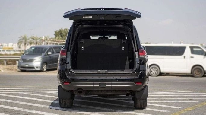 New Toyota Land Cruiser 300 Series, 3.4 l, 2025 in Sharjah by Nour Alnukhba Motors, Black color. European Specs | AUTO.AE