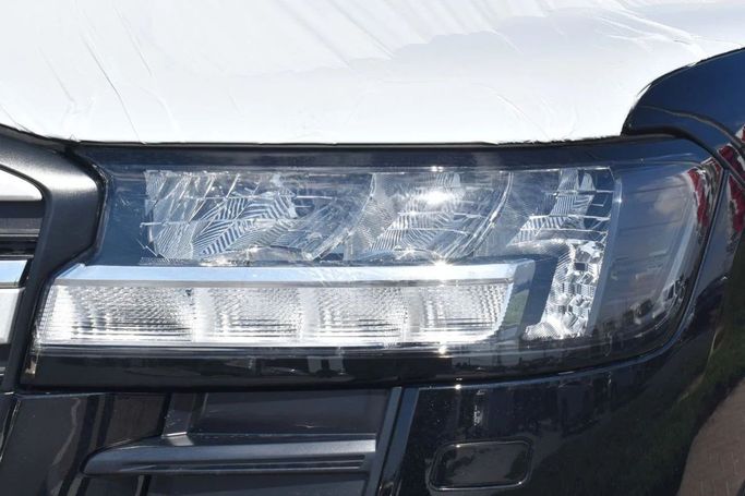 New Toyota Land Cruiser 300 Series, 3.3 l, 2025 in Sharjah by Nour Alnukhba Motors, Black color. GCC Specs | AUTO.AE