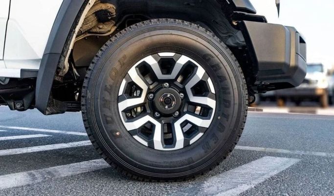 New Toyota Land Cruiser 70 Series Facelift 2, 2.8 l, 2024 in Sharjah by Nour Alnukhba Motors, White color. Other | AUTO.AE