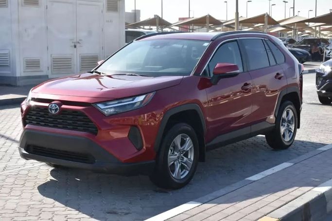 Used Toyota RAV4 V (XA50), 2.5 l, 2022 in Sharjah by Alfaris Used Cars, Red color. Other | AUTO.AE