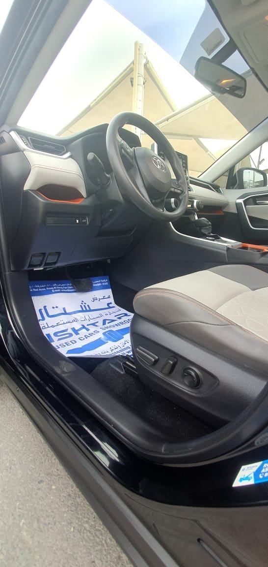 Used Toyota RAV4 V (XA50), 2.5 l, 2021 in Sharjah by Ishtar Used Cars, Black color. GCC Specs | AUTO.AE