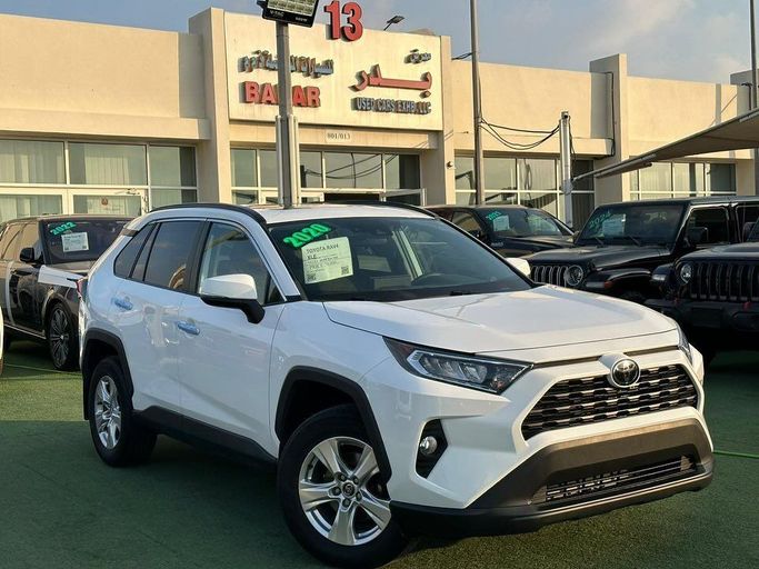 Used Toyota RAV4 V (XA50), 2.5 l, 2020 in Sharjah by Badar Used Cars, White color.  | AUTO.AE