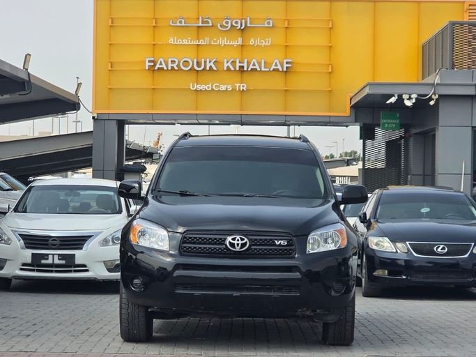 Used ⁦Toyota RAV4 III (XA30), 3.5 l, 2008⁩ in UAE, Sharjah by FAROUK KHALAF, Black color. American Specs | AUTO.AE | Listing #293728