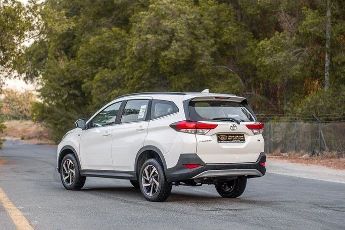 Used Toyota Rush II, 1.5 l, 2023 in Sharjah by First Choice Cars, White color. GCC Specs | AUTO.AE