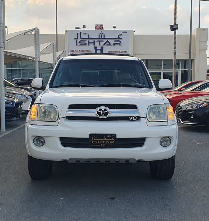 Новый Toyota Sequoia I Рестайлинг, 4.7 л, 2005 в Шардже от Ishtar Used Cars Белый цвет. Other | AUTO.AE